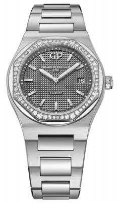 Buy this new Girard Perregaux Laureato Quartz 34mm 80189d11a231-11a ladies watch for the discount price of £9,328.00. UK Retailer.